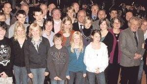 Zahlreiche Mitglieder des Ruderclubs &bdquo;Neckar&ldquo; wurden jetzt vom Verein ausgezeichnet: f&uuml;r langj&auml;hrige Mitgliedschaft und f&uuml;r sportliche Erfolge.Fotos: Isabell Voigt