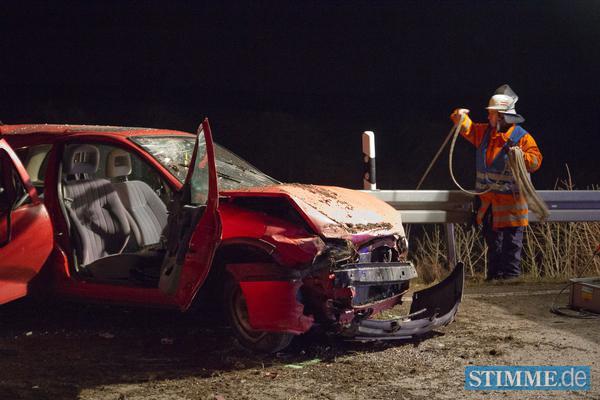 B14-Unfall bei Backnang | 08.01.