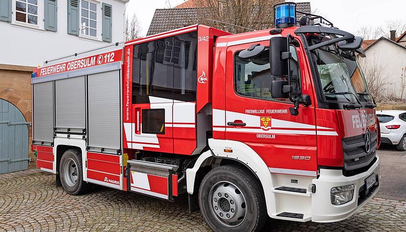 Nach einem Unfall braucht die Feuerwehr Obersulm ein neues Löschfahrzeug.