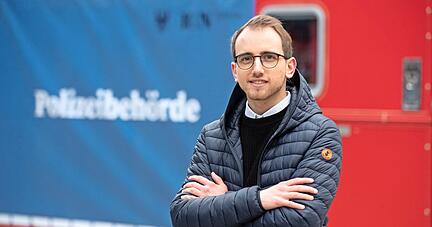Michael Schwihel leitet seit 2020 den Kommunalen Ordnungsdienst. Foto: Andreas Veigel
