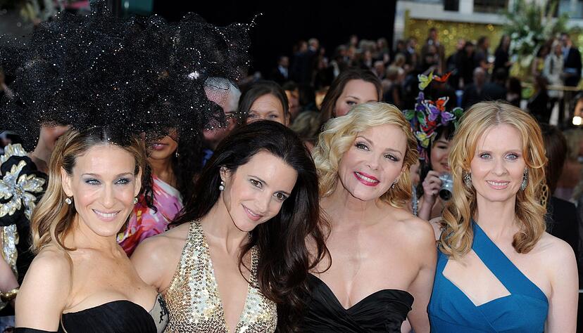 2010 kam der Kinofilm &laquo;Sex and the City 2&raquo; ins Kino - von links nach rechts: Sarah Jessica Parker, Kristin Davis, Kim Cattrall und Cynthia Nixon.