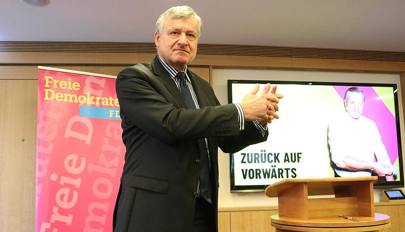 Beim Neujahrsempfang des FDP-Kreisverband Hohenlohe 2026 war Spitzenkandidat Hans-Ulrich R&uuml;lke mit dabei.