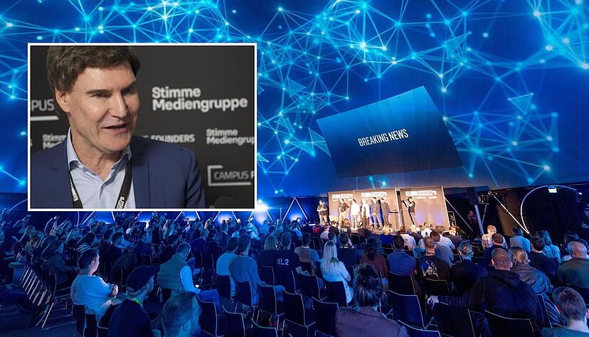 Interessierte an der Start-up-Welt treffen bei der Slush'D aufeinander. Als Redner konnte der Investor Carsten Maschmeyer (kleines Foto) gewonnen werden. Interessierte an der Start-up-Welt treffen bei der Slush'D aufeinander. Als Redner konnte der Investor Carsten Maschmeyer (kleines Foto) gewonnen werden.