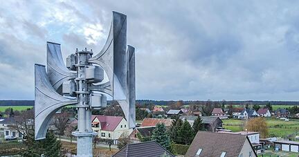 Sirene in Petersdorf (Brandenburg).