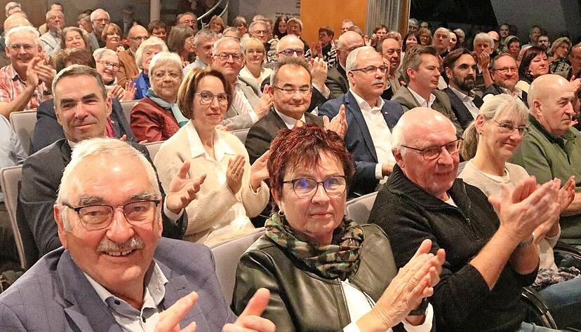 Die Gäste des Neujahrsempfangs der Stadt Künzelsau fühlten sich am Freitag bestens unterhalten.