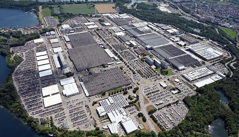 Werk von Daimler Truck in W&ouml;rth am Rhein. (Archivbild)