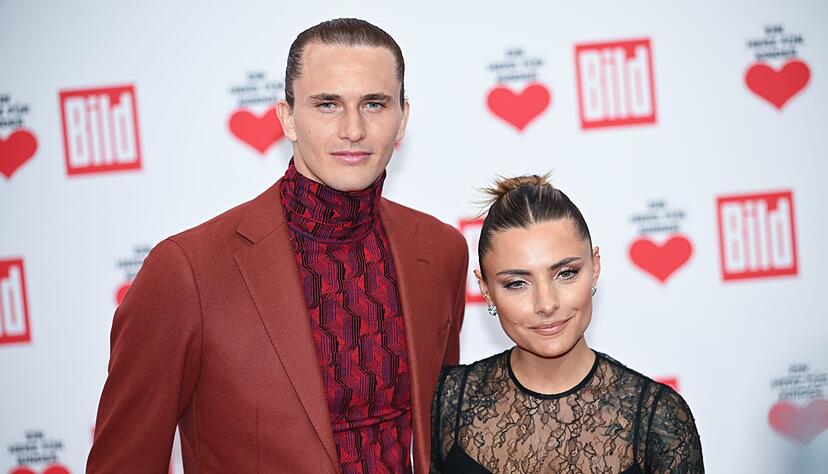 Alexander Zverev und Sophia Thomalla bei einem Auftritt auf dem Roten Teppich