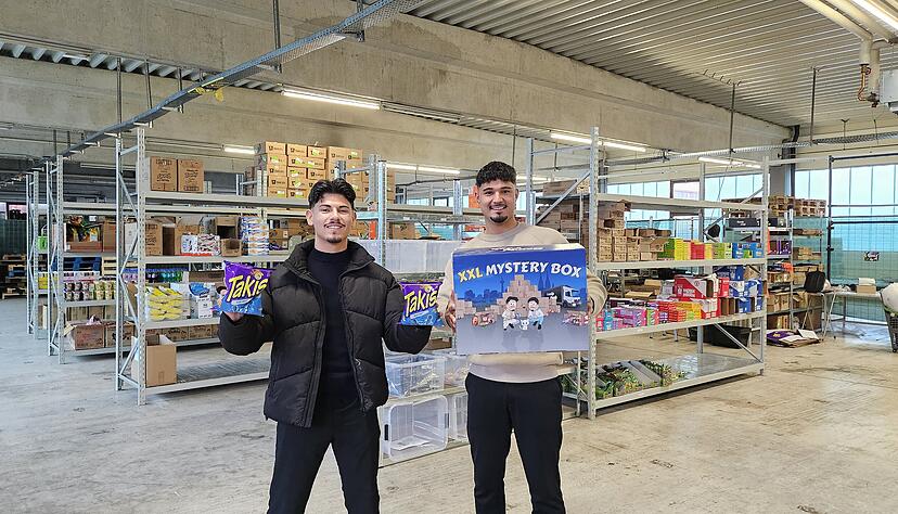 Luca Yilmaz (links) und Murat Yörüker in ihrem persönlichen Schlaraffenland.