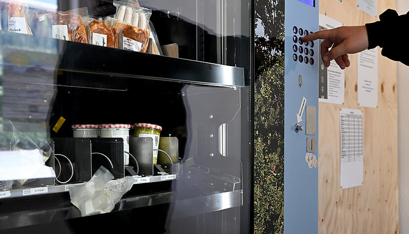 Immer ge&ouml;ffnet haben die Automaten, an denen auch in der Region viele landwirtschaftliche Erzeuger inzwischen ihre Produkte verkaufen.