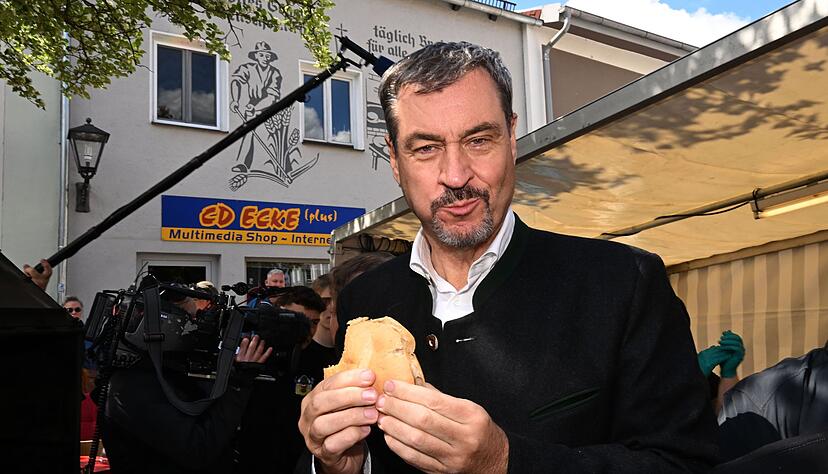 Das Essen schmeckt.