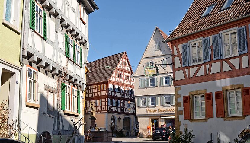 Die Altstadt von Neudenau im Landkreis Heilbronn. Die Altstadt von Neudenau im Landkreis Heilbronn.