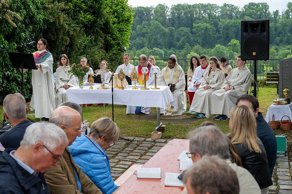 Das Wetter spielte trotz unsicherer Prognosen mit und erm&ouml;glichte, Christi Himmelfahrt ohne Regenguss zu feiern.