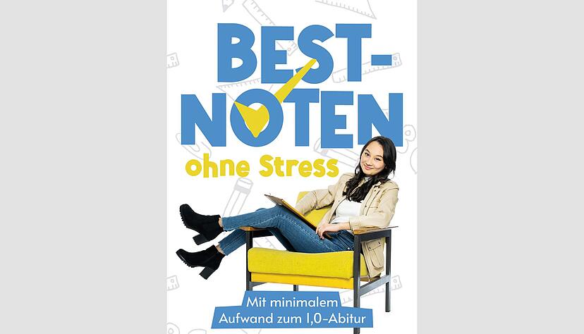 «Bestnoten ohne Stress: Mit minimalem Aufwand zum 1,0-Abitur», Lara Emily Lekutat, Yes Publishing, 192 Seiten, 15 Euro, ISBN-13: ‎ 978-3969052952.