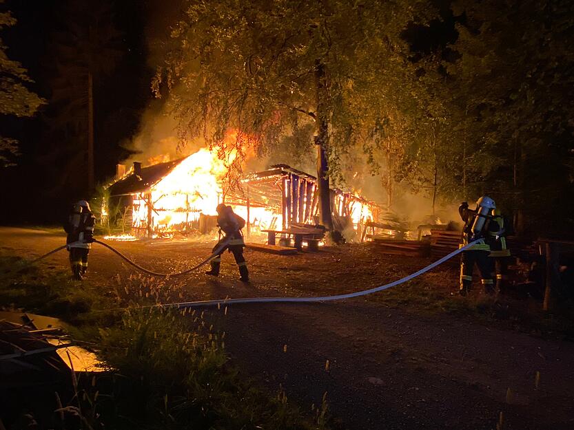 Hüttenbrand bei Beilstein Hüttenbrand bei Beilstein