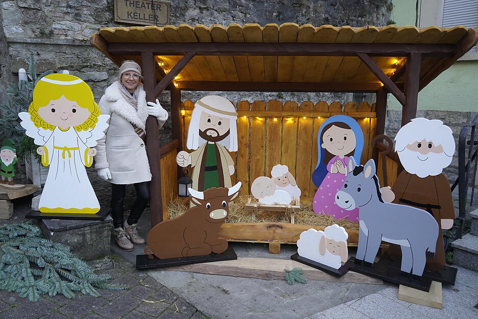 Der Forchtenberger Weihnachtsmarkt gilt als der größte und der romantischste Markt im Hohenlohekreis.