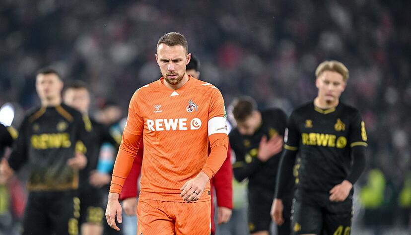 F&uuml;r Torwart Marvin Schw&auml;be ist die n&auml;chste Niederlage eine Ern&uuml;chterung.