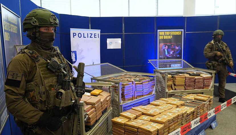 Im Jahr 2025 haben die Behörden in Deutschland bislang weniger Kokain abgefangen als in den Vorjahren. (Archivbild) Im Jahr 2025 haben die Behörden in Deutschland bislang weniger Kokain abgefangen als in den Vorjahren. (Archivbild)