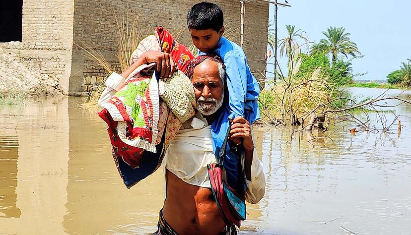 Unwetter in Pakistan