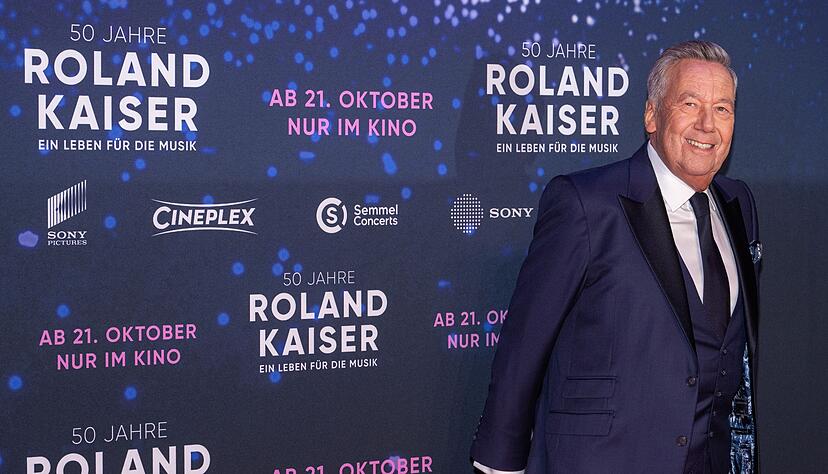 Schlagerstar Roland Kaiser hat seinen Kinofilm pr&auml;sentiert.