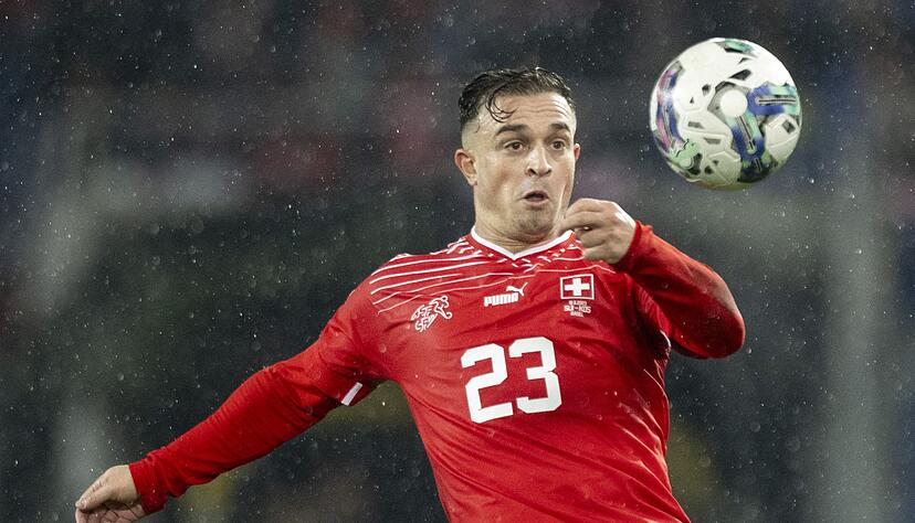 Der frühere Münchner Xherdan Shaqiri fehlt beim Treffpunkt der Eidgenossen wegen Wadenproblemen.