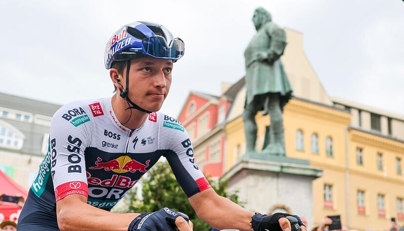 Beendet die Saison vorzeitig: Deutschlands Rad-Hoffnungsträger Florian Lipowitz. (Archivbild)