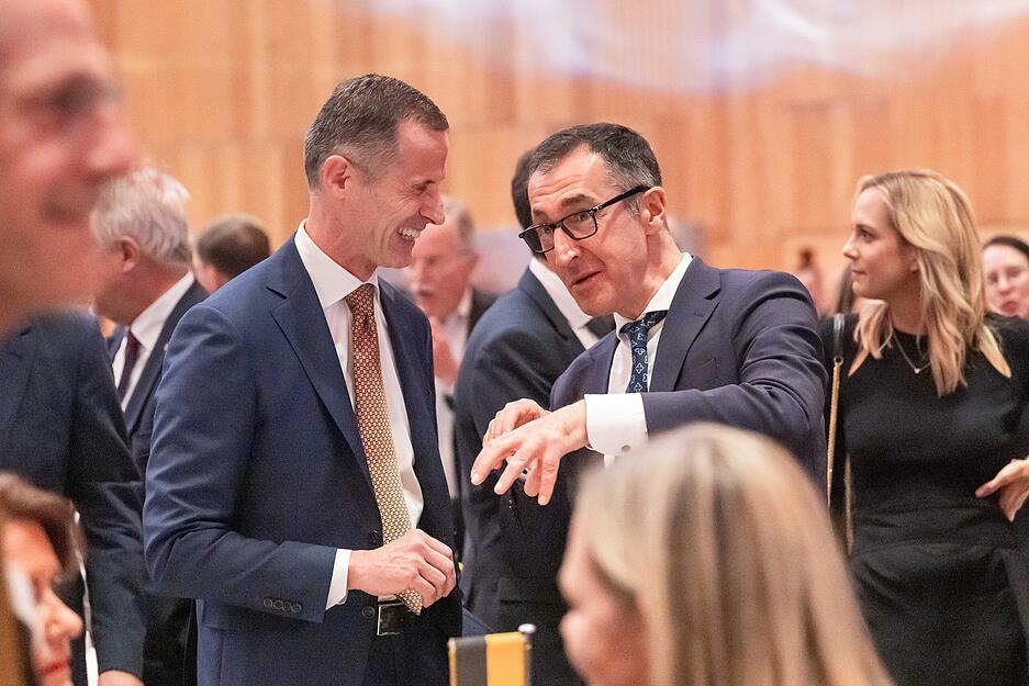 Preisverleihung W&uuml;rttemberger K&ouml;pfe 2024 - Joschka Fischer