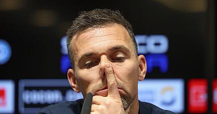 Christian Eichner erlebt eine emotionale und schwierige Woche als KSC-Coach. Christian Eichner erlebt eine emotionale und schwierige Woche als KSC-Coach.