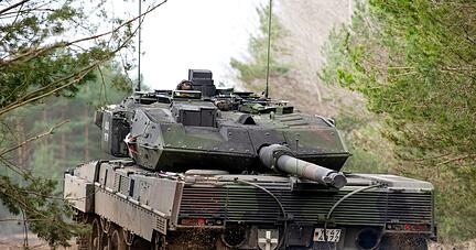 Panzer aus deutscher Produktion könnten schon bald die ukrainische Armee verstärken.