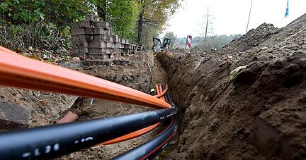 Bislang haben sich erst rund 24 Prozent der Haushalte in Untergruppenbach für einen Glasfaseranschluss bei der DGN entschieden.
Foto: Archiv/dpa