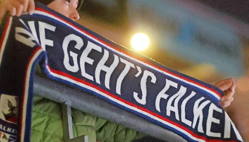 „Auf geht‘s Falken“ – den Slogan auf dem Schal, den ein junger Fan im Eisstadion am Europaplatz hochhält, möchte man aktuell allen Verantwortlichen, Partnern und Sponsoren des Heilbronner Oberligisten zurufen. „Auf geht‘s Falken“ – den Slogan auf dem Schal, den ein junger Fan im Eisstadion am Europaplatz hochhält, möchte man aktuell allen Verantwortlichen, Partnern und Sponsoren des Heilbronner Oberligisten zurufen.