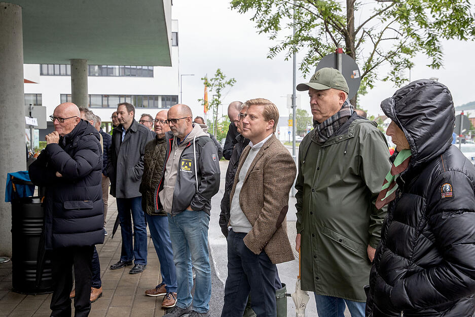 Spatenstich f&uuml;r den HIP-Turm
