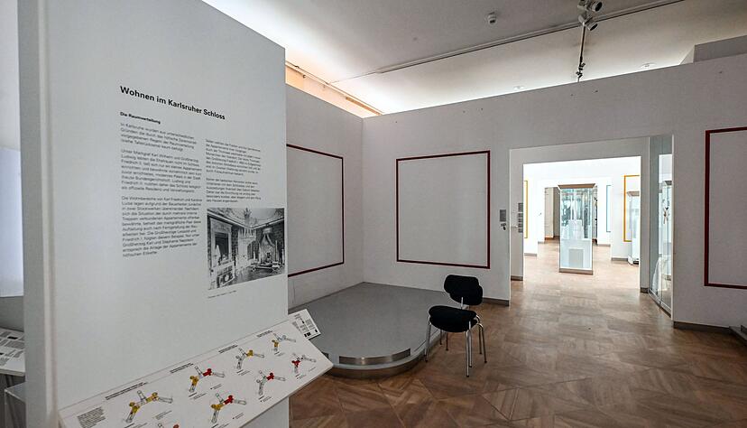 In einigen R&auml;umen sind die W&auml;nde schon kahl.