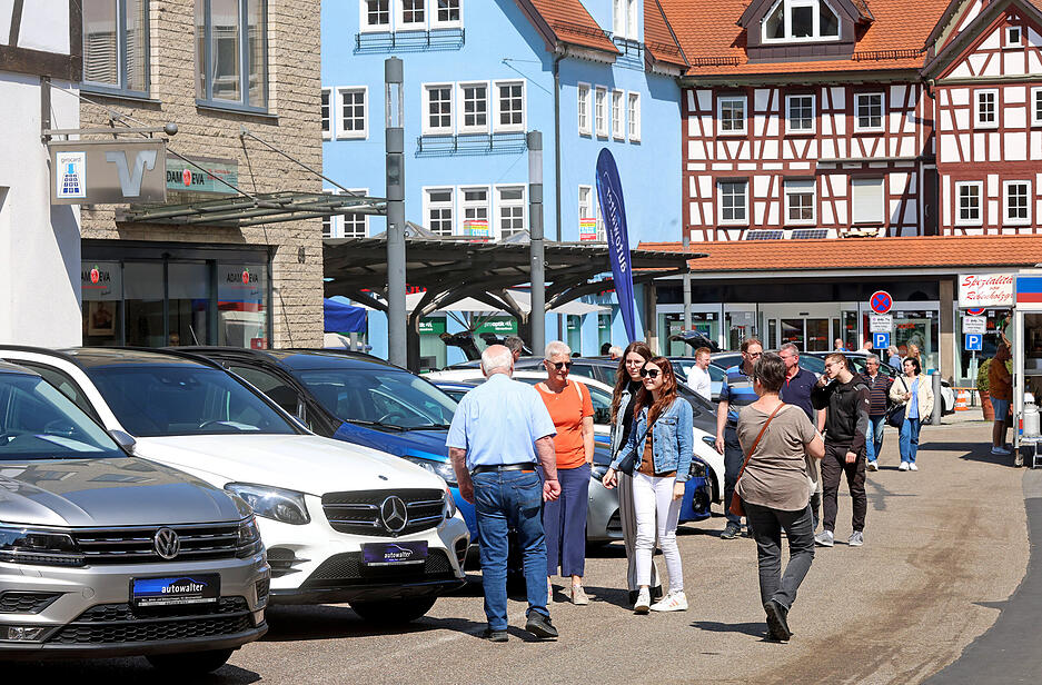 Wer sich auf der Messe "K&uuml;nmobil" in K&uuml;nzelsau umschauen m&ouml;chte, hat dazu am Sonntag noch bis 17 Uhr Zeit.