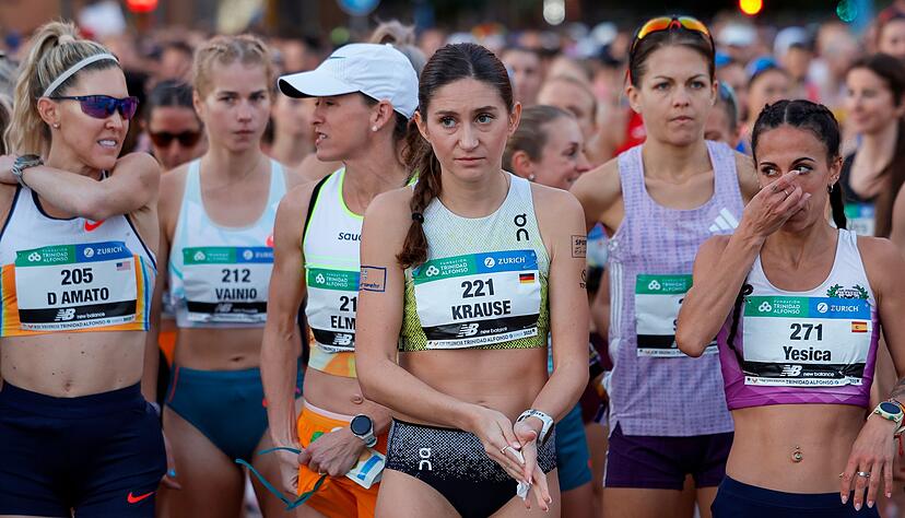 Gesa Krause musste bei ihrem Marathon-Debüt aufgeben. Gesa Krause musste bei ihrem Marathon-Debüt aufgeben.
