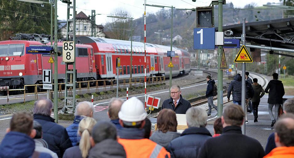Sanierungsstart am Bahnhof Möckmühl
