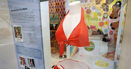 Dieser Zweiteiler ist eins von 15 Exponaten, die ersteigert wurden.