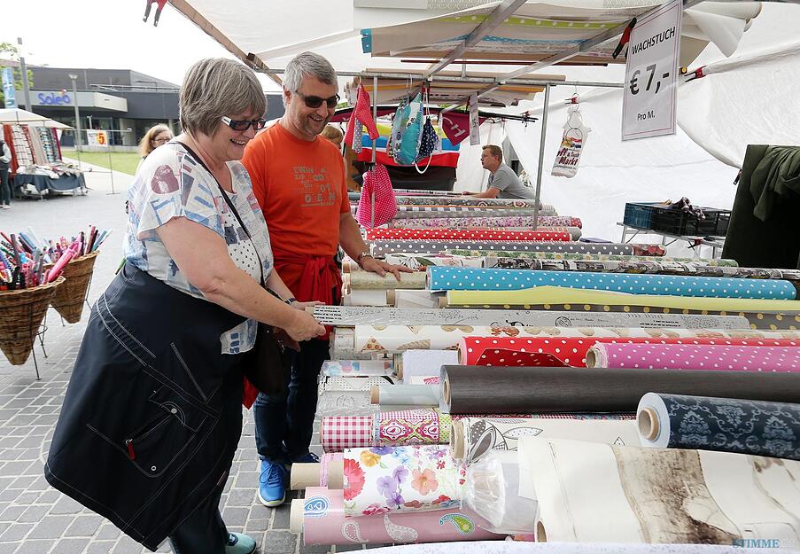 Deutsch-holl&auml;ndischer Stoffmarkt Heilbronn | 04.06.