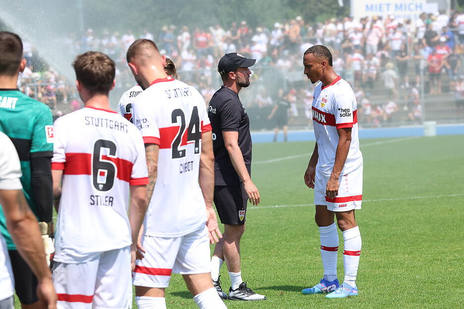 VfB Stuttgart vs. Fortuna Sittard, Frankenstadion Heilbronn.