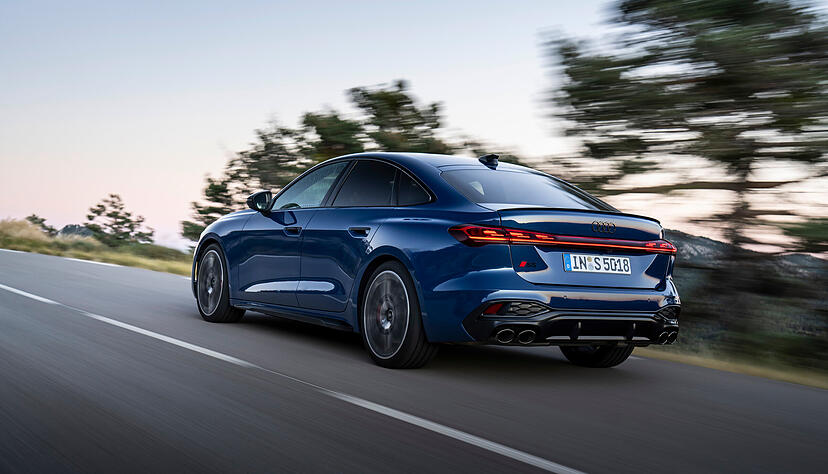 Aktuell sind die Verbrenner-Modelle von Audi wie der S5 aus Neckarsulm starke nachgefragt. Audi setzt auf einen variablen Antriebsmix.