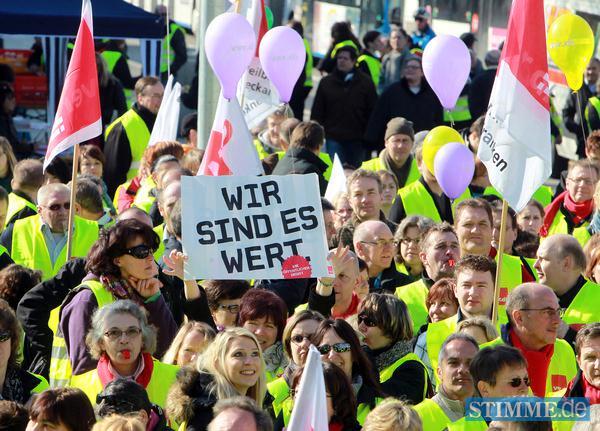 Warnstreik in Heilbronn | 20.03. Warnstreik in Heilbronn | 20.03.