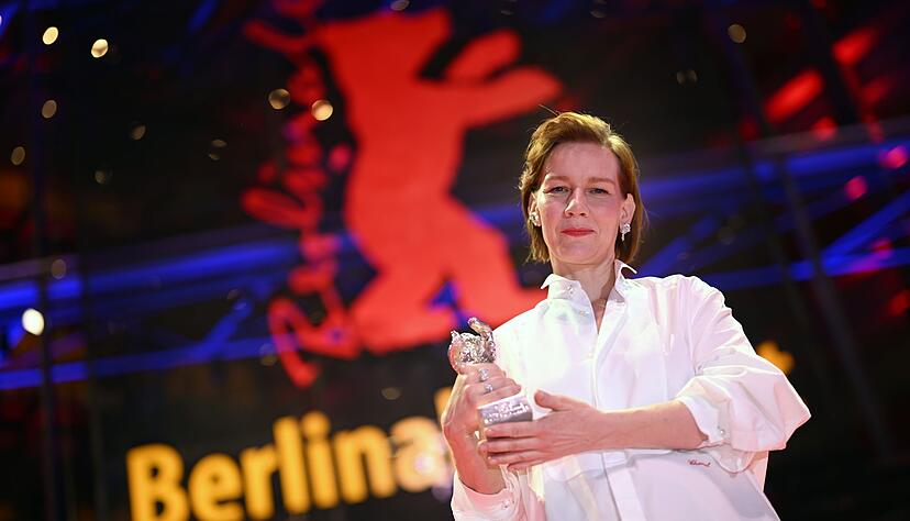 Schauspielerin Sandra H&uuml;ller wurde f&uuml;r ihre Hauptrolle im Drama &laquo;Rose&raquo; geehrt.