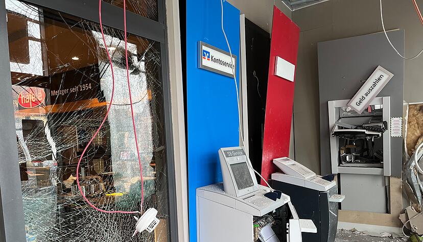 Geldautomatensprengung in Offenau: Bilder zeigen Ausmaß der Zerstörung