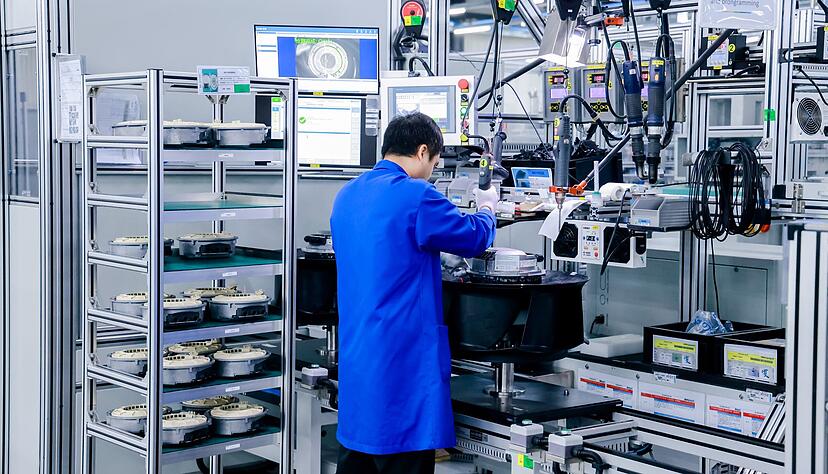 Im neuen Werk von EBM-Papst in China sollen bald 1500 Menschen arbeiten Im neuen Werk von EBM-Papst in China sollen bald 1500 Menschen arbeiten