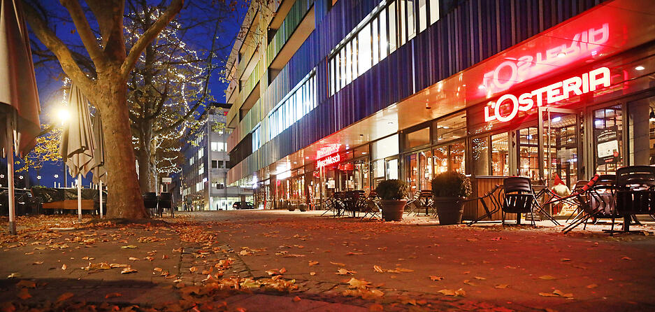 Leere Heilbronner Innenstadt - schon vor den Ausgangsbeschränkungen Leere Heilbronner Innenstadt - schon vor den Ausgangsbeschränkungen