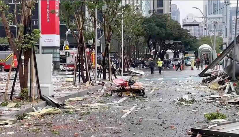 Bei der Explosion wurden mindestens sieben Menschen verletzt.