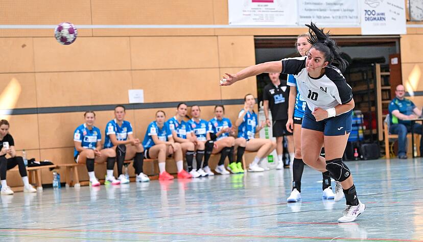 Fatos Kücükyildiz zeigte ihren Wert für die Sport-Union Neckarsulm beim Gastspiel in Bensheim vor allem als sichere Siebenmeter-Schützin. Fatos Kücükyildiz zeigte ihren Wert für die Sport-Union Neckarsulm beim Gastspiel in Bensheim vor allem als sichere Siebenmeter-Schützin.