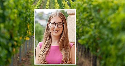 Carolin Golter aus Ilsfeld m&ouml;chte Deutsche Weink&ouml;nigin werden.