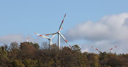 Der Ausbau von Windparks im nördlichen Landkreis schreitet voran.