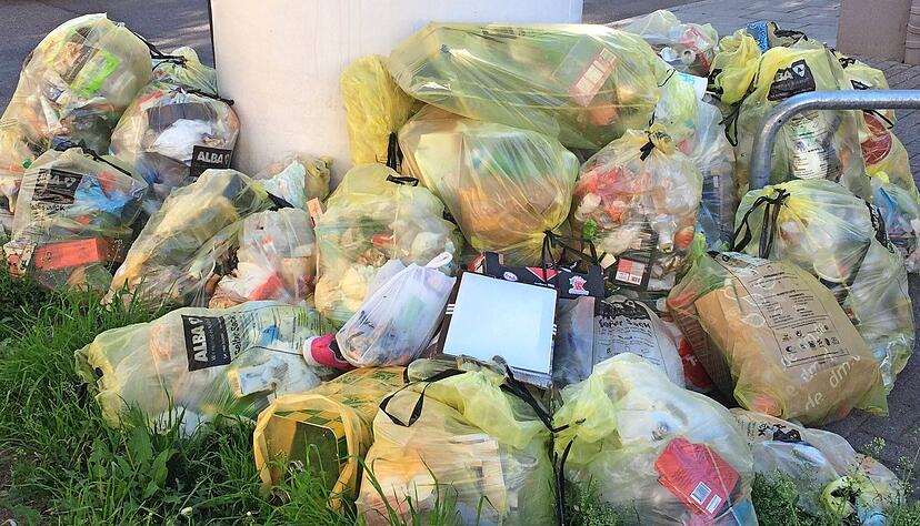 Bei der Müllentsorgung gibt es im Landkreis Heilbronn weiterhin Probleme.
