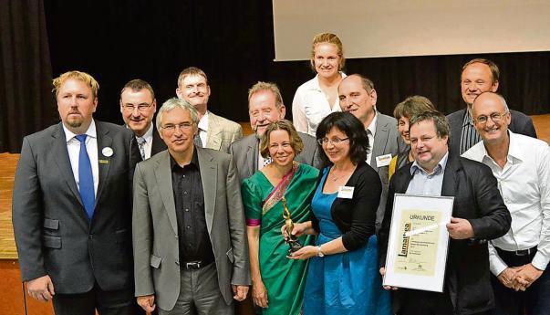 Von links: Claus Gröger, Uwe Hehn, Jürgen Walter, Eberhard Meder, Rolf Wenhardt, Michaela Nörr, Rebecca Habel (hinten), Monika Kreiselmeier, Richard Beck, Susanne Stirmlinger (verdeckt), Edgar Habel, Jochen Heppel und Arno Boas.Foto: privat